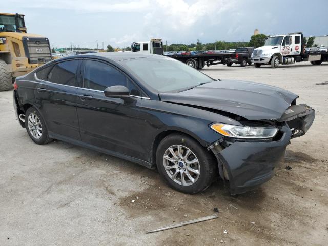 3FA6P0G75FR256173 - 2015 FORD FUSION S BLACK photo 4