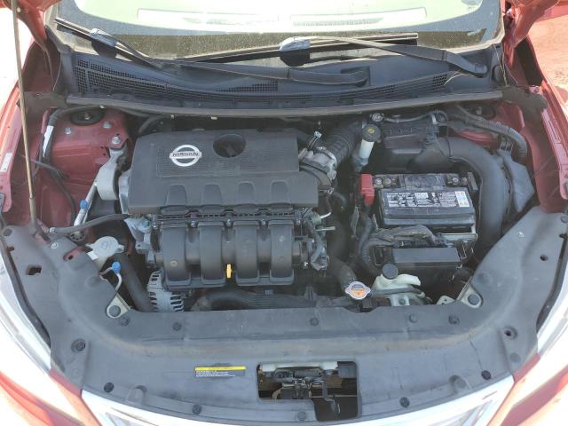 3N1AB7AP7DL700970 - 2013 NISSAN SENTRA S RED photo 11