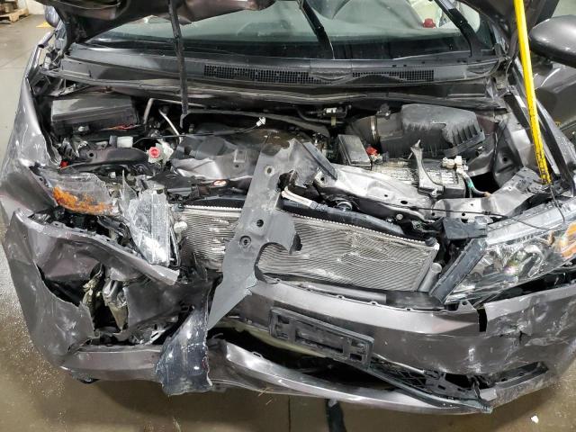 5FNRL5H61HB005130 - 2017 HONDA ODYSSEY EXL GRAY photo 12