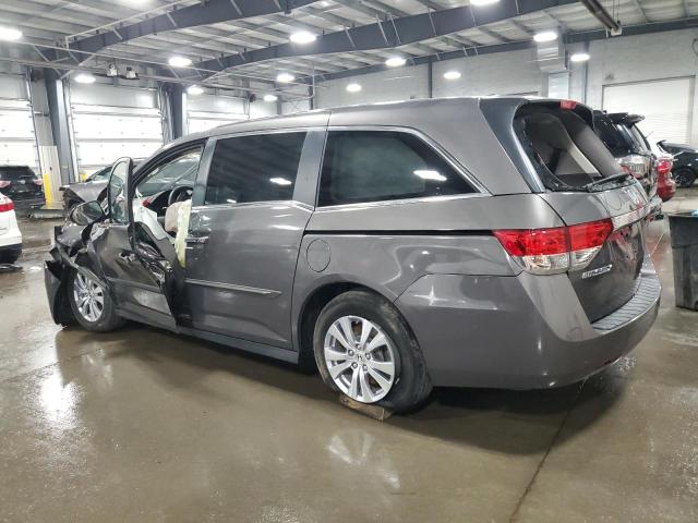 5FNRL5H61HB005130 - 2017 HONDA ODYSSEY EXL GRAY photo 2