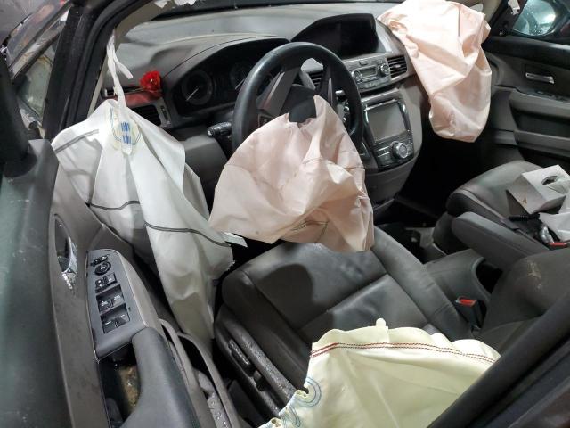 5FNRL5H61HB005130 - 2017 HONDA ODYSSEY EXL GRAY photo 8