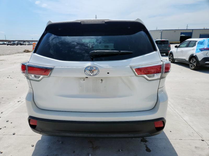 5TDKKRFH7GS159335 - 2016 TOYOTA HIGHLANDER XLE თეთრი ფოტო 6