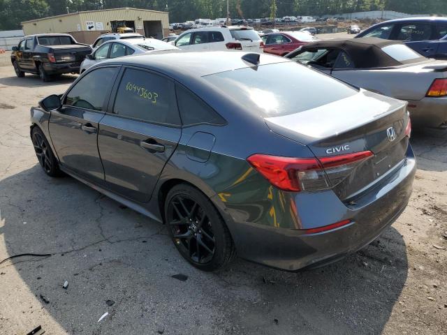 2HGFE2F54NH555385 - 2022 HONDA CIVIC SPORT 黑色 照片 2