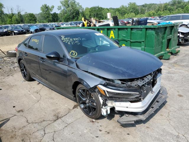 2HGFE2F54NH555385 - 2022 HONDA CIVIC SPORT 黑色 照片 4