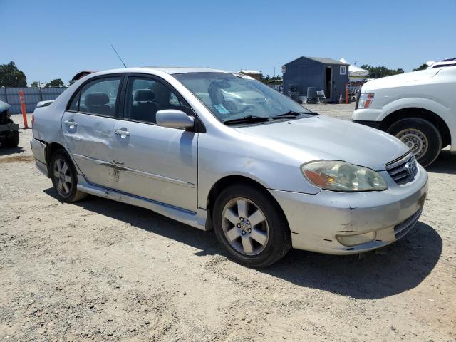 1NXBR32E13Z056692 - 2003 TOYOTA COROLLA CE SILVER photo 4