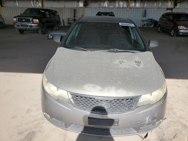 KNAFU4A23D5645687 - 2013 KIA FORTE EX GRAY photo 5