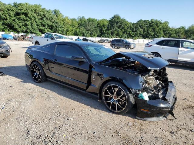 1ZVBP8JS8A5168862 - 2010 FORD MUSTANG SHELBY GT500 BLACK photo 4