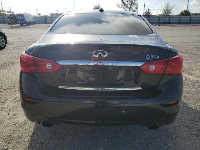 JN1BV7AP3FM358549 - 2015 INFINITI Q50 BASE BLACK photo 6