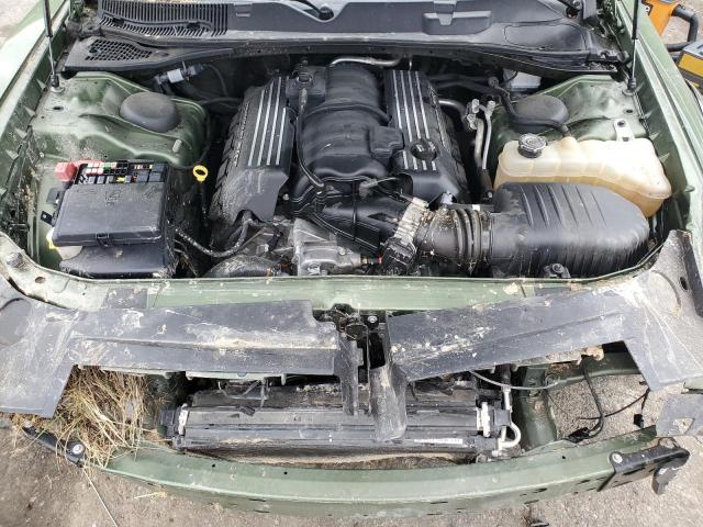 2C3CDZFJ0NH185468 - 2022 DODGE CHALLENGER R/T SCAT PACK GREEN photo 11