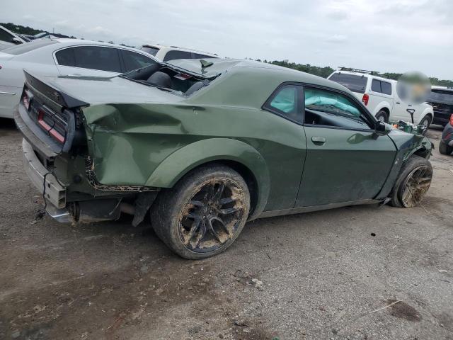 2C3CDZFJ0NH185468 - 2022 DODGE CHALLENGER R/T SCAT PACK GREEN photo 3