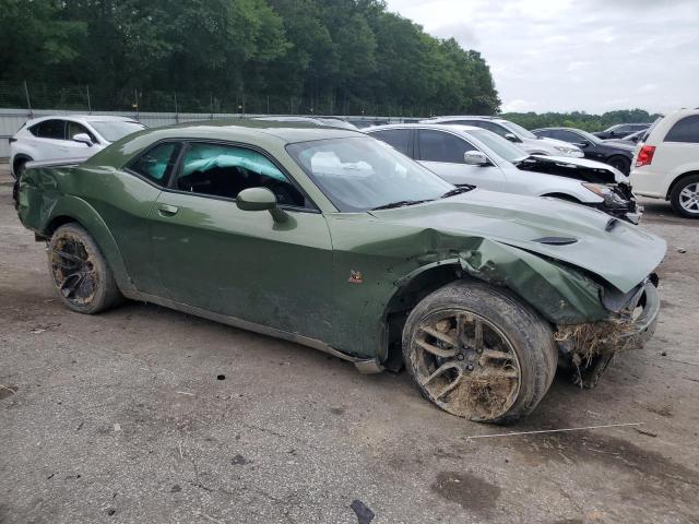 2C3CDZFJ0NH185468 - 2022 DODGE CHALLENGER R/T SCAT PACK GREEN photo 4