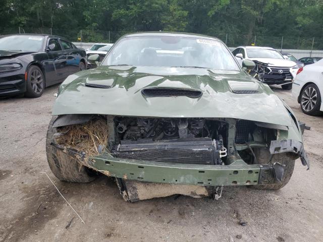 2C3CDZFJ0NH185468 - 2022 DODGE CHALLENGER R/T SCAT PACK GREEN photo 5