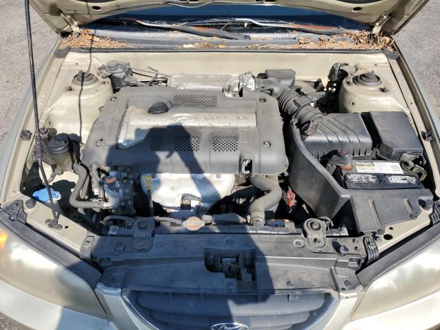 KMHDN46D56U371348 - 2006 HYUNDAI ELANTRA GLS GOLD photo 11