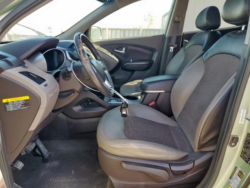 KM8JU3AC2CU442600 - 2012 HYUNDAI TUCSON GLS Зелений фото 7