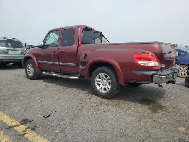5TBRT341X4S443402 - 2004 TOYOTA TUNDRA ACCESS CAB SR5 MAROON photo 2