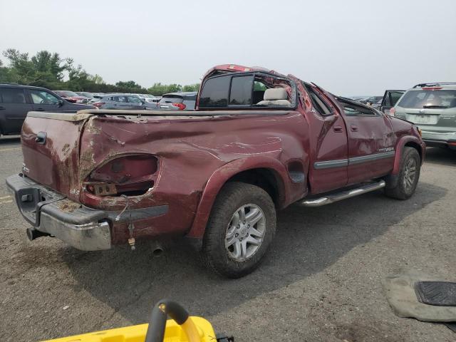 5TBRT341X4S443402 - 2004 TOYOTA TUNDRA ACCESS CAB SR5 MAROON photo 3