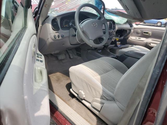 5TBRT341X4S443402 - 2004 TOYOTA TUNDRA ACCESS CAB SR5 MAROON photo 8