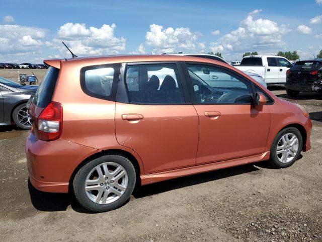 JHMGD386X7S805076 - 2007 HONDA FIT S 橙色 照片 3