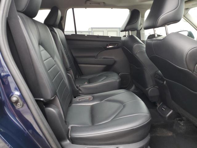5TDHZRBH7MS557569 - 2021 TOYOTA HIGHLANDER XLE BLUE photo 11