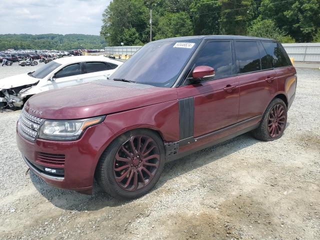 2017 LAND ROVER RANGE ROVE SUPERCHARGED, 