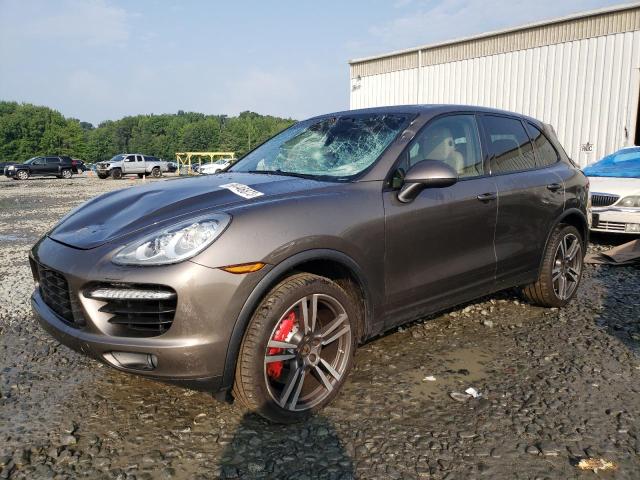 WP1AC2A24CLA82419 - 2012 PORSCHE CAYENNE TURBO BROWN photo 1