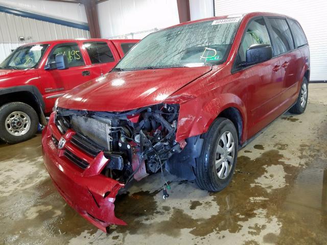 2D8HN44E19R597777 - 2009 DODGE GRAND CARAVAN SE  photo 2