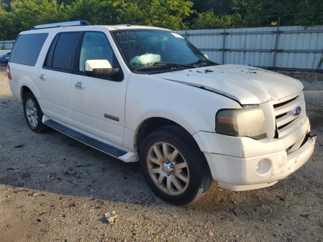 1FMFK195X8LA55098 - 2008 FORD EXPEDITION EL LIMITED WHITE photo 4