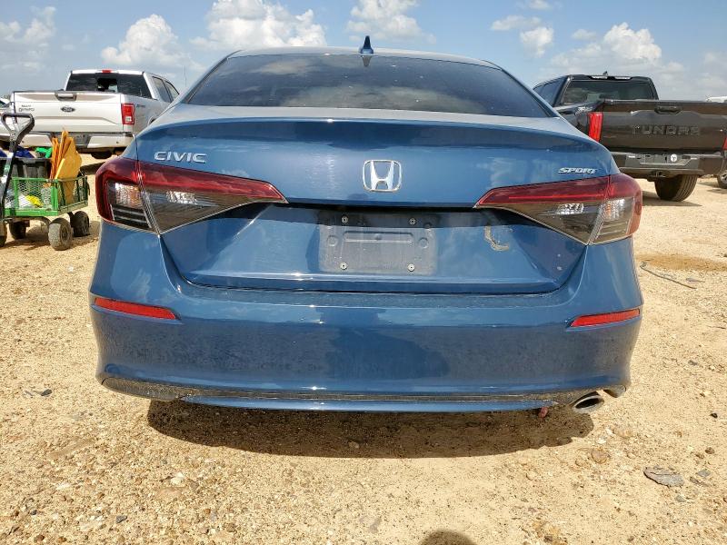 2HGFE2F50SH506812 - 2025 HONDA CIVIC SPORT 蓝色 照片 6