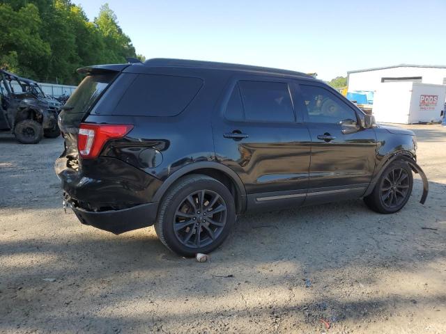 1FM5K7D8XHGC02996 - 2017 FORD EXPLORER XLT BLACK photo 3