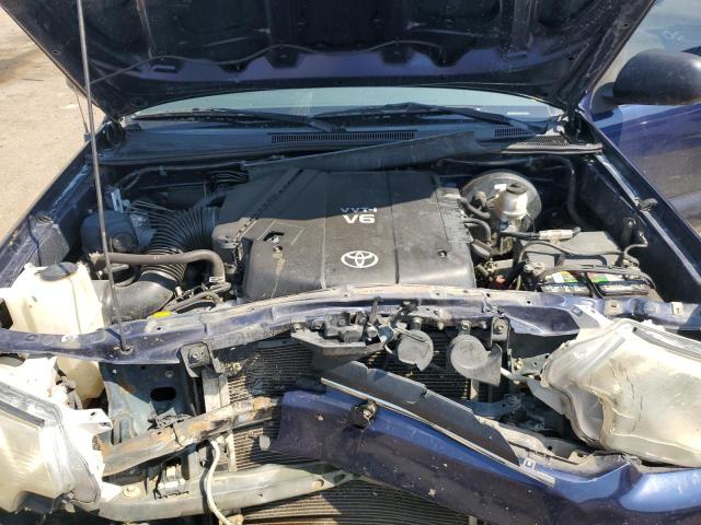 5TFJU4GN2DX037372 - 2013 TOYOTA TACOMA DOUBLE CAB PRERUNNER BLUE photo 11