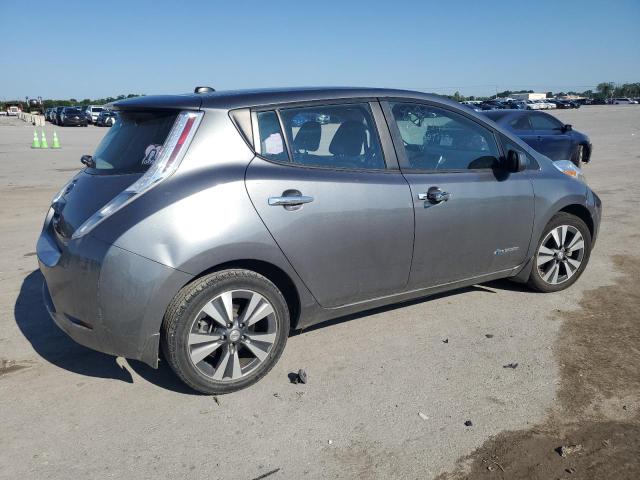 1N4AZ0CP9FC309739 - 2015 NISSAN LEAF S GRAY photo 3