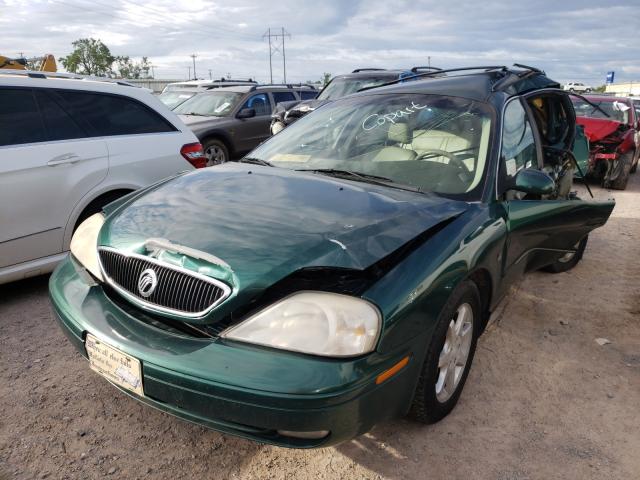 1MEFM59S7YA617321 - 2000 MERCURY SABLE LS PREMIUM GREEN photo 2