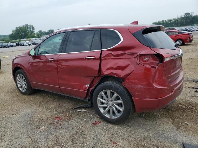 LRBFX2SA4KD096975 - 2019 BUICK ENVISION ESSENCE Червоний фото 2