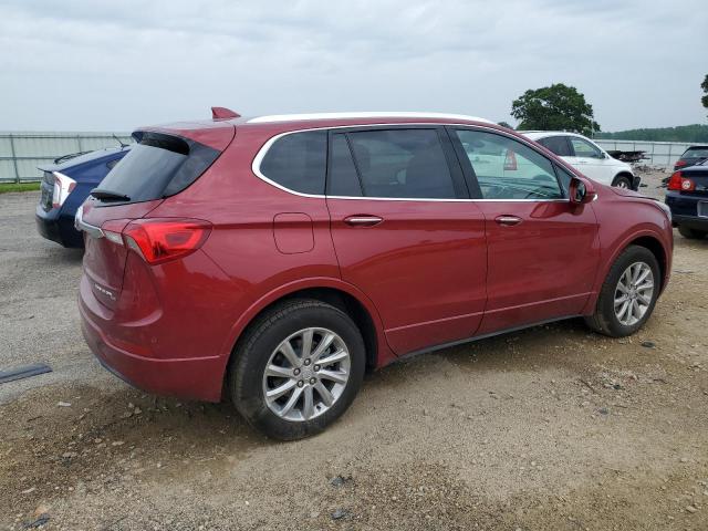 LRBFX2SA4KD096975 - 2019 BUICK ENVISION ESSENCE Червоний фото 3