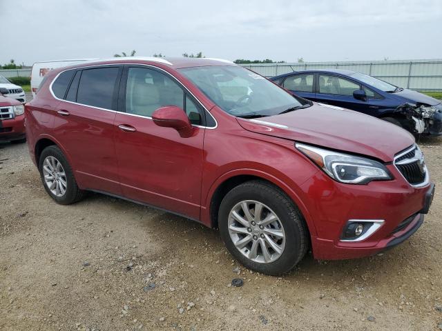 LRBFX2SA4KD096975 - 2019 BUICK ENVISION ESSENCE Червоний фото 4