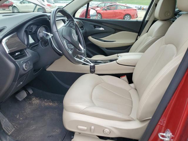 LRBFX2SA4KD096975 - 2019 BUICK ENVISION ESSENCE Червоний фото 7