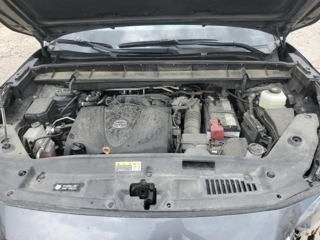 5TDGZRBH0NS212333 - 2022 TOYOTA HIGHLANDER XLE CHARCOAL photo 12