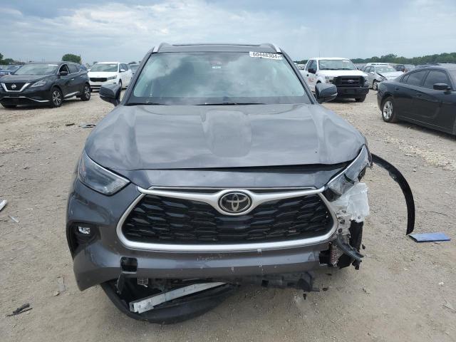 5TDGZRBH0NS212333 - 2022 TOYOTA HIGHLANDER XLE CHARCOAL photo 5