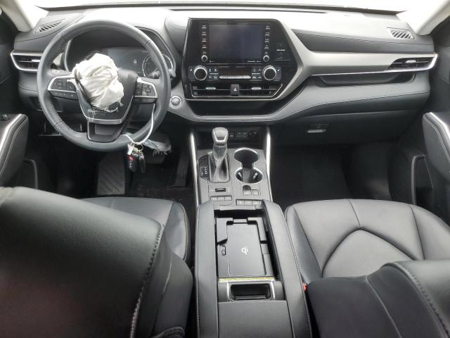 5TDGZRBH0NS212333 - 2022 TOYOTA HIGHLANDER XLE CHARCOAL photo 8