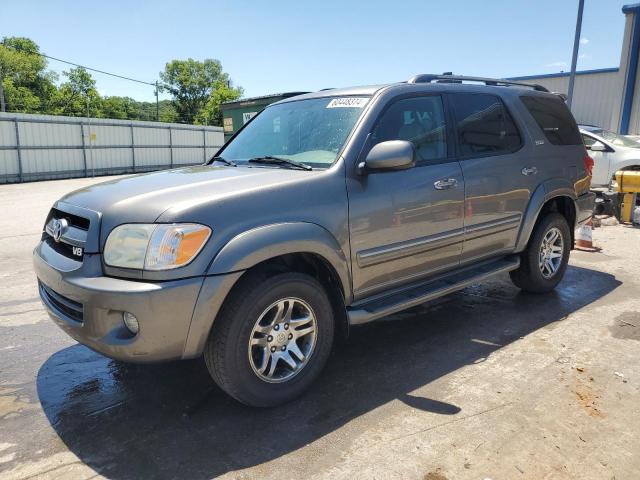 5TDZT34AX7S285400 - 2007 TOYOTA SEQUOIA SR5 BROWN photo 1