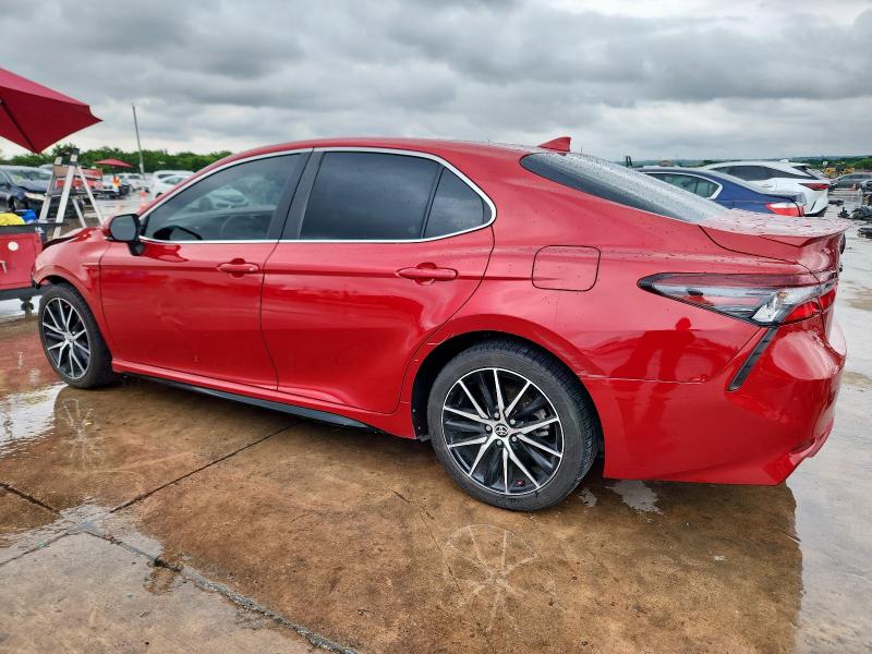 4T1G11AK4NU021849 - 2022 TOYOTA CAMRY SE 红色 照片 2