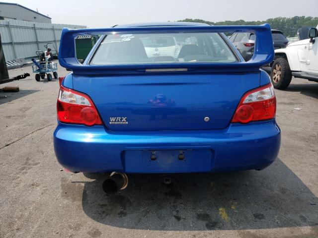 JF1GD29635G526293 - 2005 SUBARU IMPREZA WRX BLUE photo 6