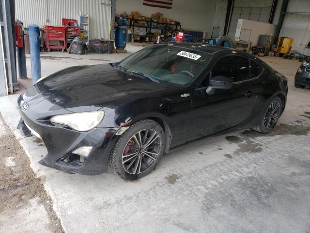 JF1ZNAA12D1706379 - 2013 TOYOTA SCION FR-S BLACK photo 1