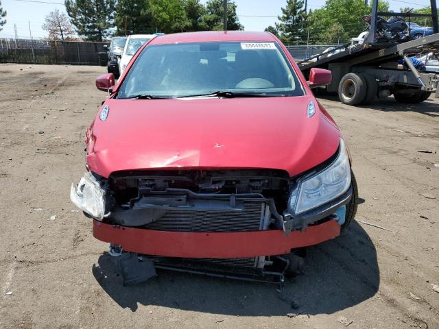 1G4GB5E3XCF302725 - 2012 BUICK LACROSSE CONVENIENCE RED photo 5