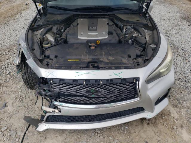 JN1BV7AP9FM331792 - 2015 INFINITI Q50 BASE SILVER photo 11