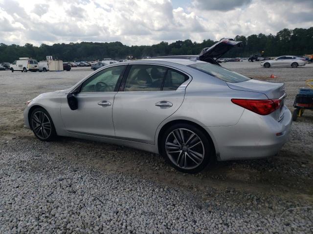 JN1BV7AP9FM331792 - 2015 INFINITI Q50 BASE SILVER photo 2