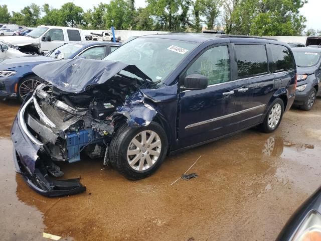 2C4RC1BG8GR189494 - 2016 CHRYSLER TOWN & COU TOURING Mavi foto 1