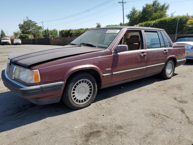 YV1GA8744K0072822 - 1989 VOLVO 760 BURGUNDY photo 1