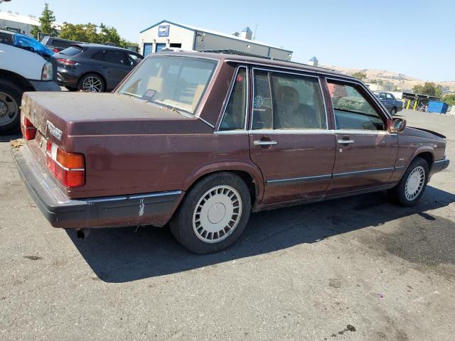 YV1GA8744K0072822 - 1989 VOLVO 760 BURGUNDY photo 3