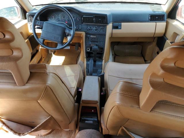 YV1GA8744K0072822 - 1989 VOLVO 760 BURGUNDY photo 8
